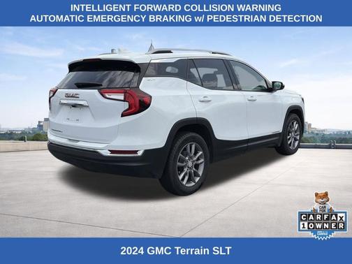 Summit White 2024 GMC Terrain SLT