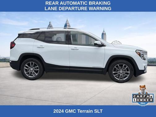 Summit White 2024 GMC Terrain SLT