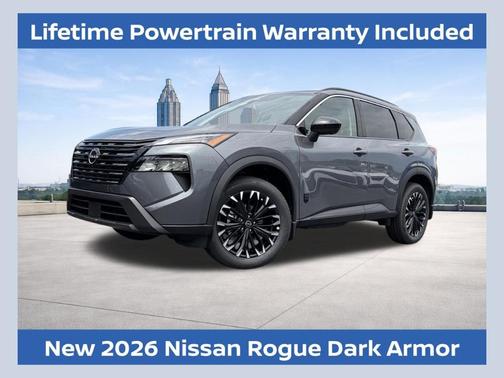 Gun Metallic 2026 Nissan Rogue Dark Armor