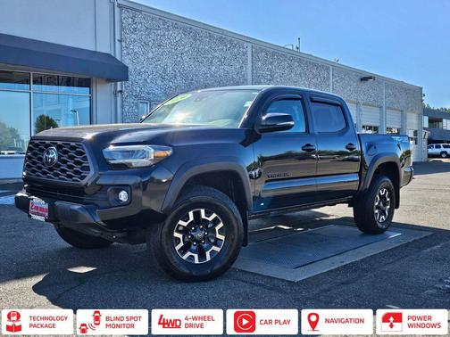 Midnight Black Metallic 2020 Toyota Tacoma TRD Off Road