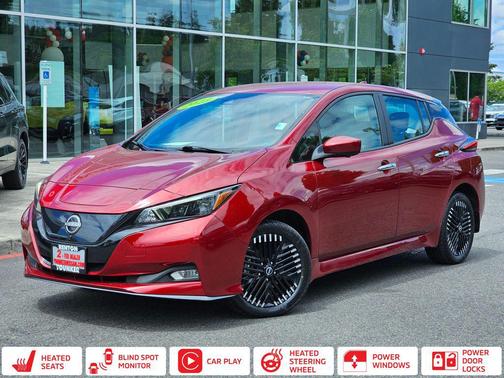 Scarlet Ember Tintcoat 2023 Nissan Leaf SV PLUS 60 kWh