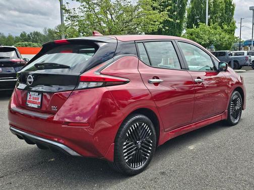 Scarlet Ember Tintcoat 2023 Nissan Leaf SV PLUS 60 kWh
