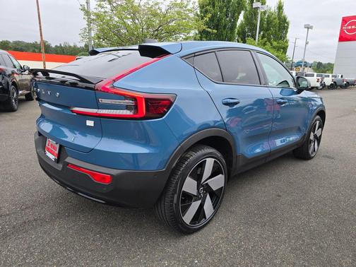Fjord Blue Metallic 2023 Volvo C40 Recharge Pure Electric Twin Ultimate
