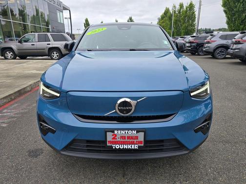 Fjord Blue Metallic 2023 Volvo C40 Recharge Pure Electric Twin Ultimate