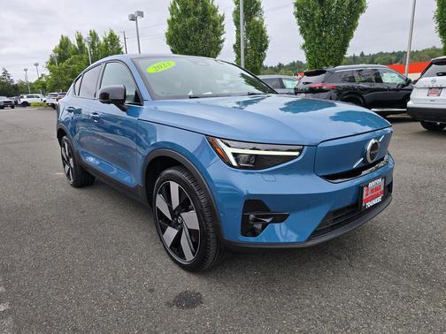 Fjord Blue Metallic 2023 Volvo C40 Recharge Pure Electric Twin Ultimate