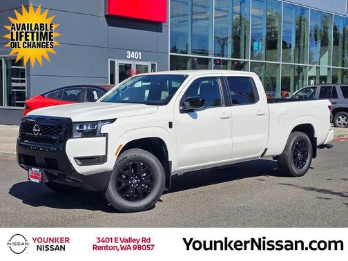 Glacier White 2026 Nissan Frontier SV