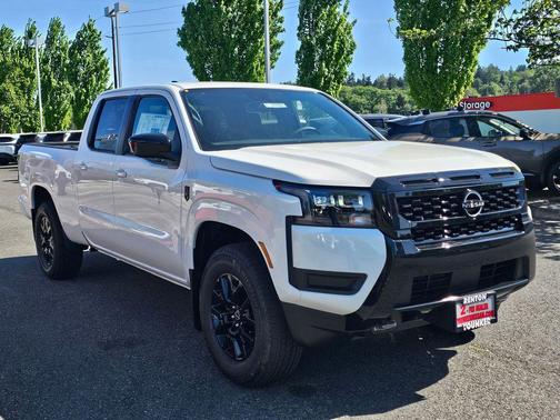 Glacier White 2026 Nissan Frontier SV