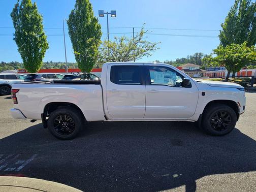 Glacier White 2026 Nissan Frontier SV