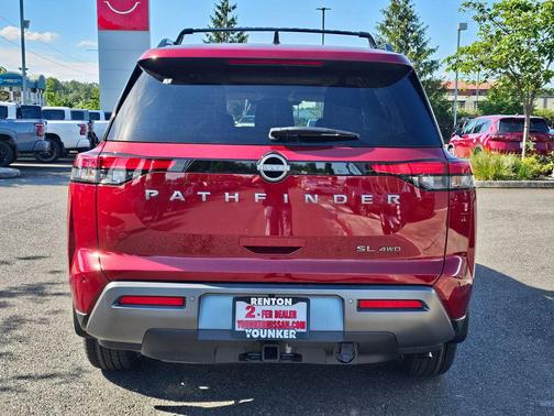 Scarlet Ember Tintcoat 2026 Nissan Pathfinder SL