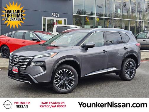 Gun Metallic 2026 Nissan Rogue Platinum