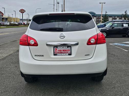 Pearl White 2012 Nissan Rogue S