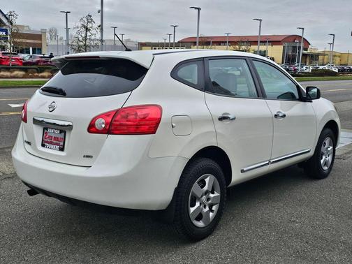 Pearl White 2012 Nissan Rogue S