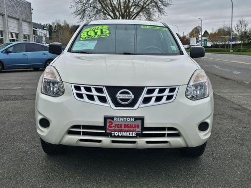 Pearl White 2012 Nissan Rogue S