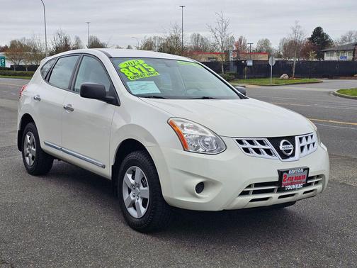 Pearl White 2012 Nissan Rogue S