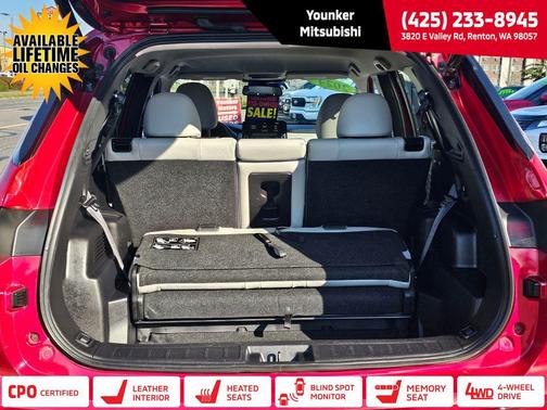 Red Diamond 2024 Mitsubishi Outlander PHEV SEL