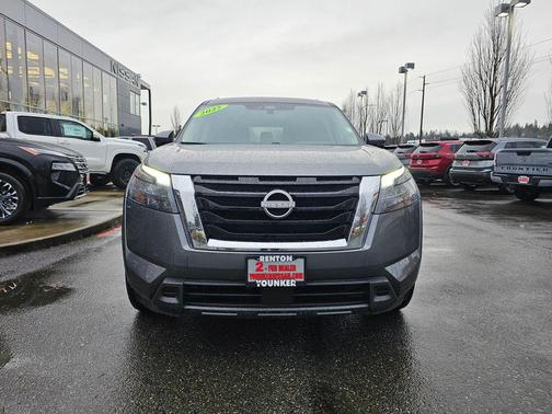 Gun Metallic 2025 Nissan Pathfinder SV 4WD