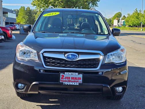Crystal Black Silica 2015 Subaru Forester 2.5i Limited