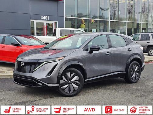 Gun Metallic 2024 Nissan ARIYA ENGAGE