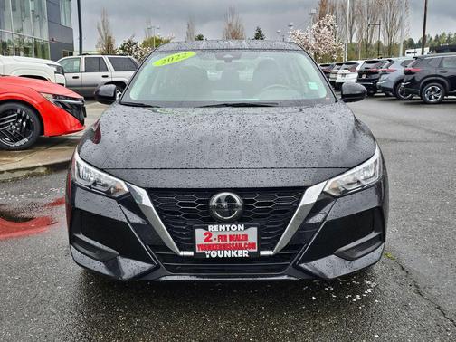 Super Black 2022 Nissan Sentra SV