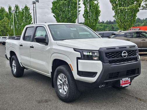 Glacier White 2026 Nissan Frontier S