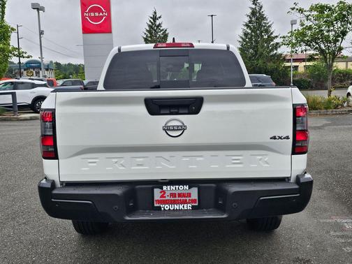Glacier White 2026 Nissan Frontier S