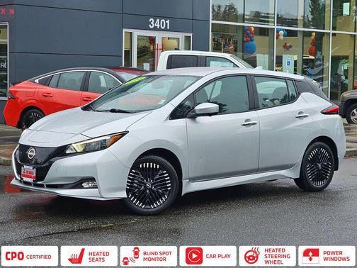 Brilliant Silver Metallic 2024 Nissan Leaf SV PLUS
