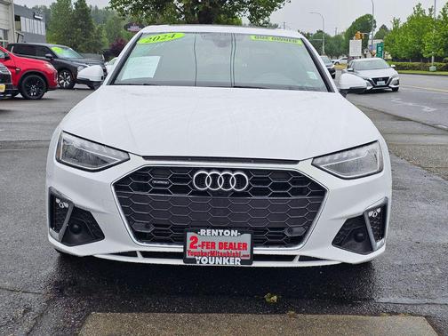 White 2024 Audi A4 45 S line Premium Plus