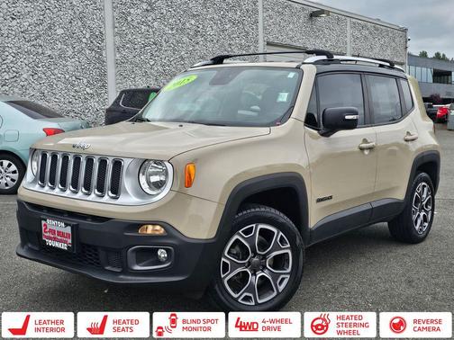 Mojave Sand 2015 Jeep Renegade Limited