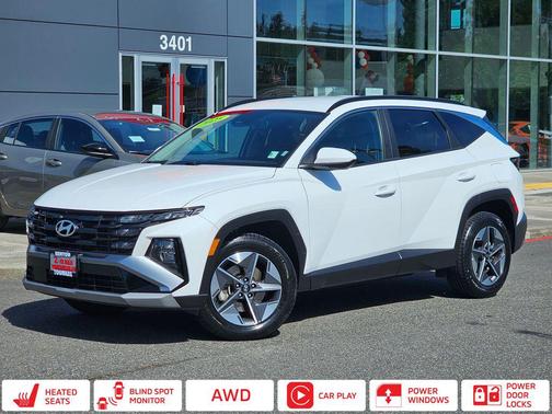 Serenity White Pearl 2025 Hyundai TUCSON SEL