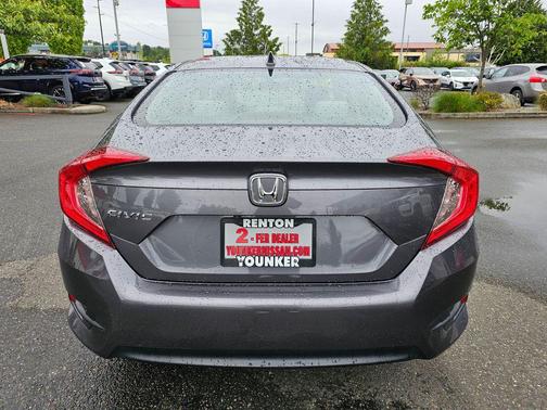 Modern Steel Metallic 2018 Honda Civic EX