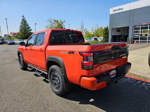 Afterburn Orange 2025 Nissan Frontier PRO-4X