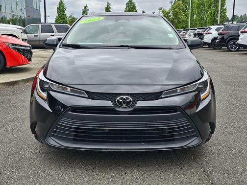 Midnight Black Metallic 2024 Toyota Corolla LE
