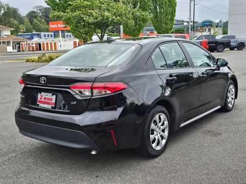 Midnight Black Metallic 2024 Toyota Corolla LE