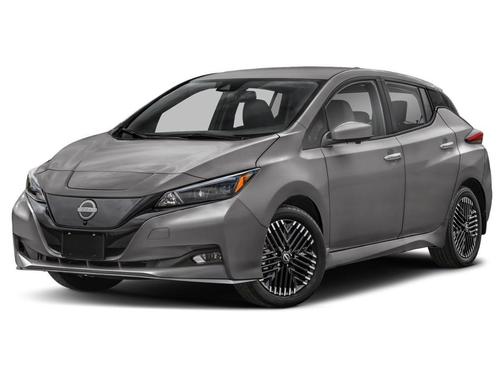 Super Black/Pearl White 2024 Nissan Leaf SV PLUS