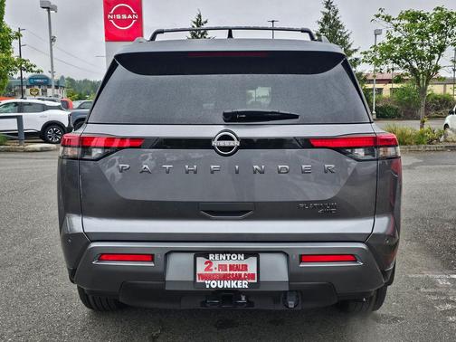 Gun Metallic 2026 Nissan Pathfinder Platinum