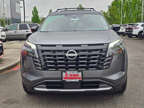 Gun Metallic 2026 Nissan Pathfinder Platinum
