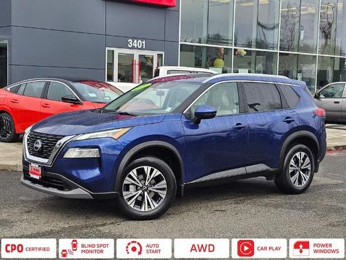 Caspian Blue 2023 Nissan Rogue SV