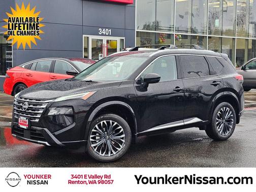 Super Black 2026 Nissan Rogue Platinum