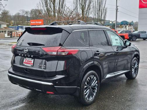 Super Black 2026 Nissan Rogue Platinum