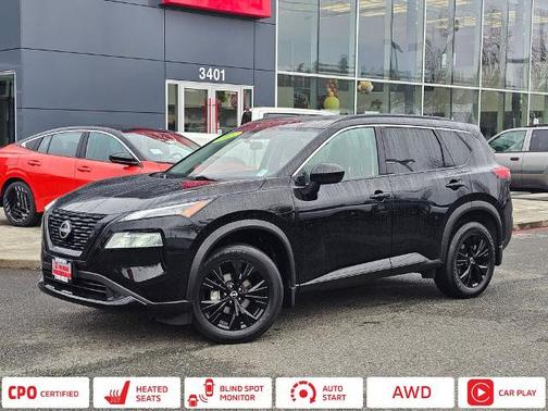 Black 2023 Nissan Rogue SV