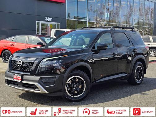 Super Black 2023 Nissan Pathfinder Rock Creek 4WD