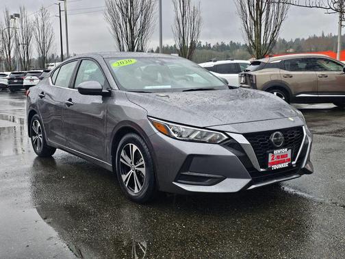 Gun Metallic 2020 Nissan Sentra SV