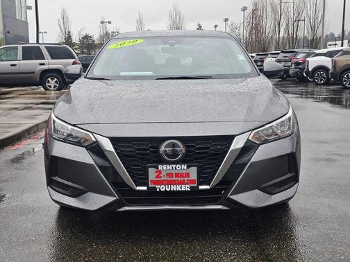 Gun Metallic 2020 Nissan Sentra SV