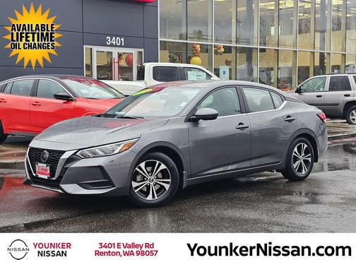 Gun Metallic 2020 Nissan Sentra SV