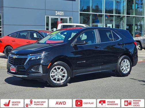 Mosaic Black Metallic 2024 Chevrolet Equinox 1LT