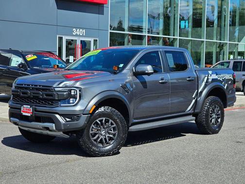 CARBONIZED GRAY METALLIC 2024 Ford Ranger Raptor