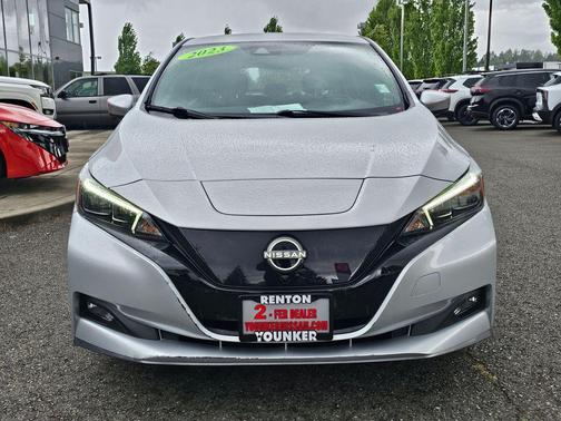 Brilliant Silver Metallic 2023 Nissan Leaf SV PLUS 60 kWh