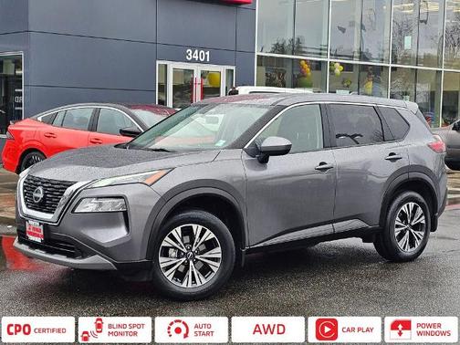 Gun Metallic 2023 Nissan Rogue SV