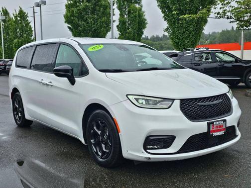 Bright White Clearcoat 2024 Chrysler Pacifica Hybrid S Appearance Pkg