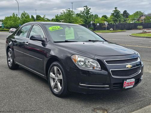 Black Granite Metallic 2012 Chevrolet Malibu 1LT